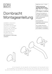 Dornbracht 90 20 80 012 00-FF Instructions De Montage