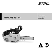 Stihl MS 151 TC Notice D'emploi