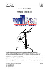 WilTec 51289 Guide D'utilisation