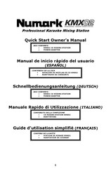 Numark KMX02 Guide D'utilisation Simplifié