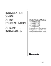 Thermador T24UR915DS Guide D'installation