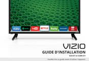 Vizio D24-D1 Guide D'installation