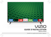 Vizio D60-D3 Guide D'installation