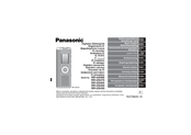 Panasonic RR-US455 Mode D'emploi