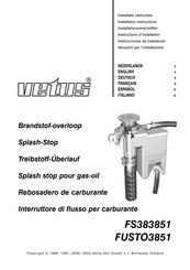 Vetus FS383851 Instructions D'installation