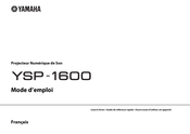 Yamaha YSP-1600 Mode D'emploi