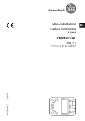 IFM Electronic Efector 410 JN2101 Manuel D'utilisation