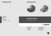 Bosch Performance Line 0 275 007 037 Notice Originale