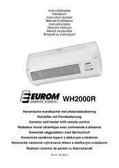 EUROM WH2000R Mode D'emploi