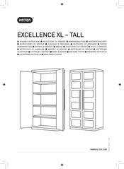 Keter EXCELLENCE XL Tall Instructions De Montage