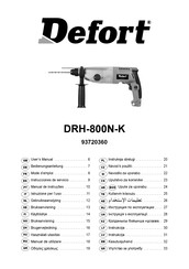 Defort DRH-800N-K Mode D'emploi