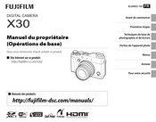FujiFilm X30 Manuel Du Propriétaire