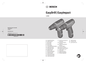 Bosch EasyDrill 1200 Notice Originale