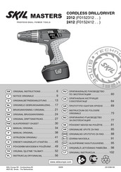 SKIL MASTERS F0152412MB Notice Originale