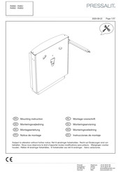Pressalit R4950 Notice De Montage
