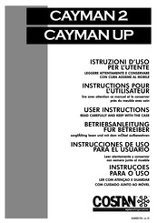 Costan CAYMAN 2 Instructions Pour L'utilisateur