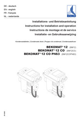 Beko BM12COPN63 Instructions De Montage Et De Service