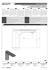 Graff SENTO 2398000 Notice Technique Montage Et Utilisation