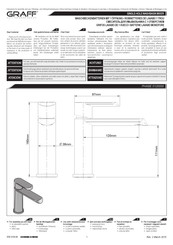 Graff PHASE 5120000 Notice Technique Montage Et Utilisation
