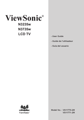 ViewSonic N3235w Guide De L'utilisateur