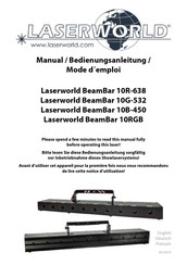 Laserworld BeamBar 10G-532 Mode D'emploi
