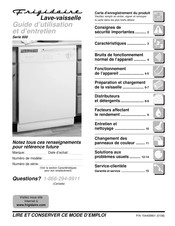 Frigidaire 600 Série Guide D'utilisation Et D'entretien