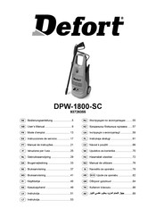 Defort DPW-1800-SC Mode D'emploi