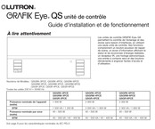Lutron GRAFIK Eye QSGR-4PCE Guide D'installation Et De Fonctionnement