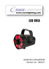 EXCELIGHTING LED URSA Guide De L'utilisateur