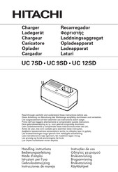 Hitachi UC 7SD Mode D'emploi