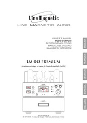 Line Magnetic LM-845 PREMIUM Mode D'emploi