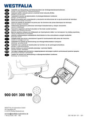 Westfalia 900 001 300 198 Notice De Montage Et D'utilisation