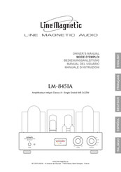 Line Magnetic LM-845IA Mode D'emploi