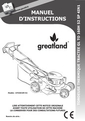 GREATLAND GY530CSM-H2 Manuel D'instructions