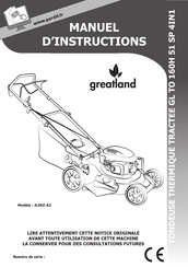 Greatland GL TO 160H 51 SP 4in1 Manuel D'instructions