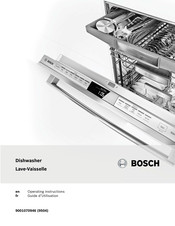 Bosch SHS5AV5 UC Série Guide D'utilisation