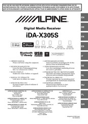 Alpine IDA-X305S Mode D'emploi