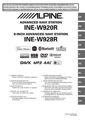 Alpine INE-W920R Mode D'emploi