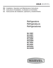 Marvel ML24WB Instructions D'installation, D'utilisation Et D'entretien