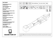 SLV SQUARE TURN G9 Mode D'emploi