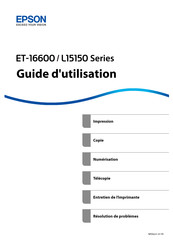 Epson L15150 Série Guide D'utilisation