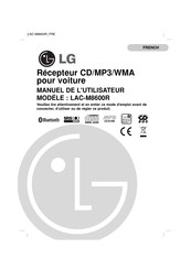 Lg LAC-M8600R Manuel De L'utilisateur