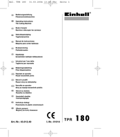 EINHELL 43.012.40 Mode D'emploi