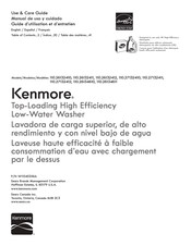 Kenmore 110.26132410 Guide D'utilisation Et D'entretien