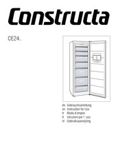 CONSTRUCTA CE733EW30 Mode D'emploi