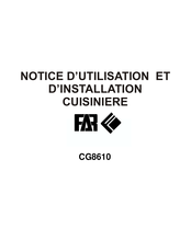 FAR CG8610 Notice D'utilisation Et D'installation