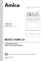 Amica ACM3137N Mode D'emploi