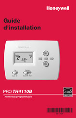 Honeywell PRO TH4110B Guide D'installation