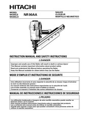 Hitachi NR 90AA Mode D'emploi Et Instructions De Securite