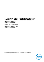 Dell SE2216HVf Guide De L'utilisateur
